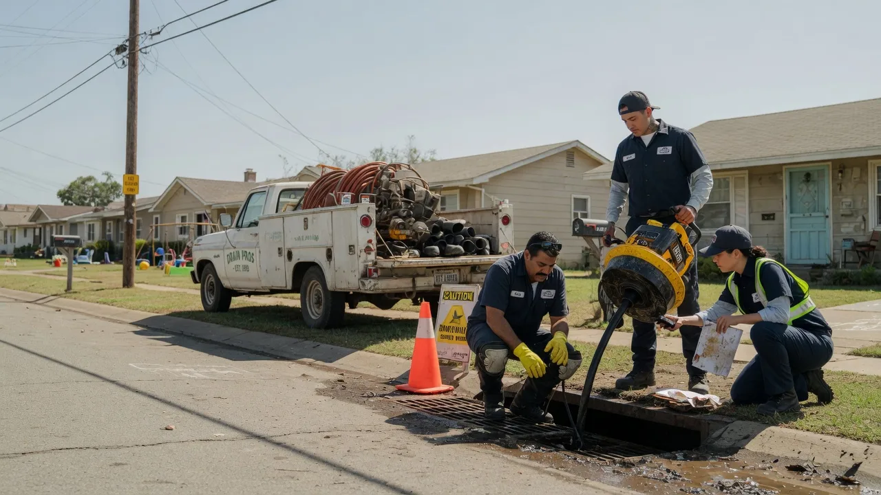 Drain Cleaning in Huntsville, TX near me
